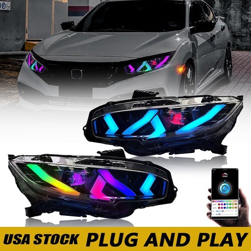 Rgb headlights for - headlights, 10th