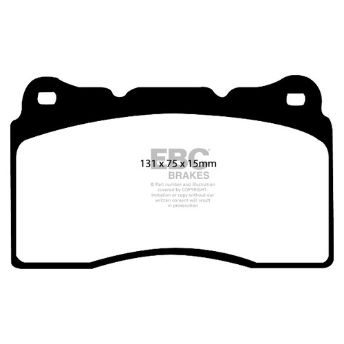 Dp41210r disc brake pad - dp41210r,