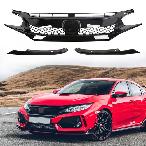 Front grille type - style, hood