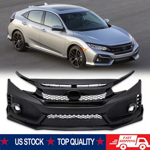 Type style front bumper - r,