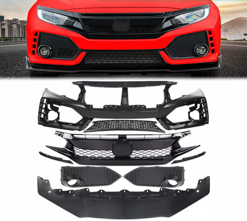Type style front bumper - type,
