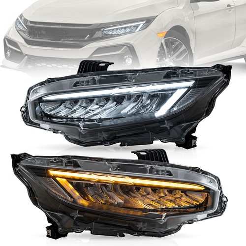 Vland full led headlights fit - full,