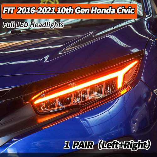 Led headlights for 2016 2021 - led,