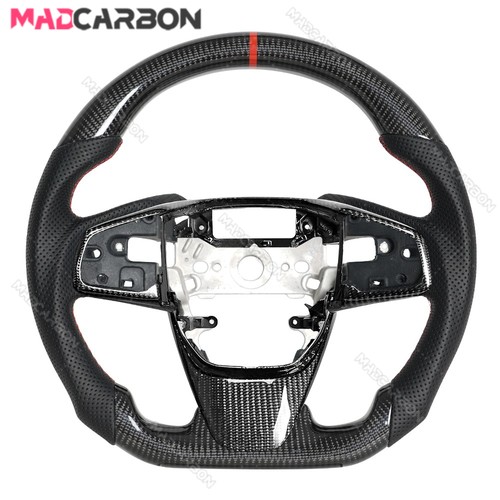Carbon fiber steering wheel - fiber,