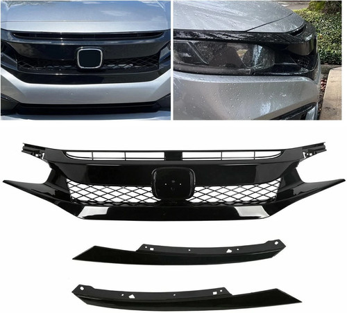 Front bumper mesh - front,