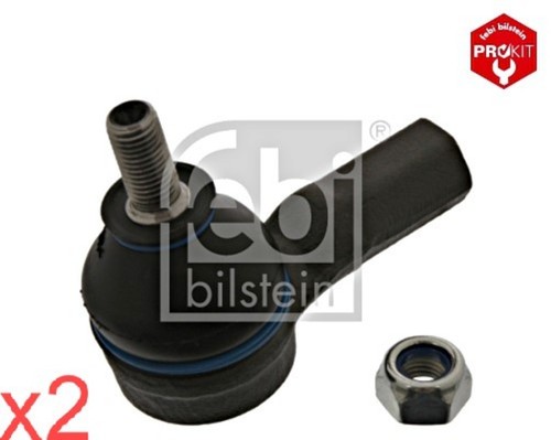 Front tie rod end febi - tie, pcs