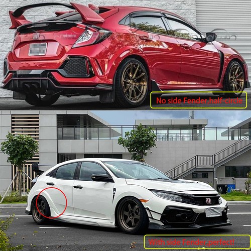 Side fenders mudgurds trims - 2x,